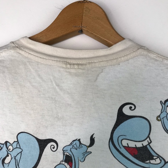 Vintage Disney Aladdin Genie All Over Print Tee - Picture 8 of 10
